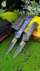 MT Glykon Knife AUTO OTF 3.54" 440C Blade, Aluminum Handles