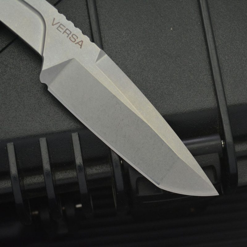 Extrema Ratio VERSA  Knife Fixed Blade3.15" 8cr13mov Blade, Integrated steel Handles