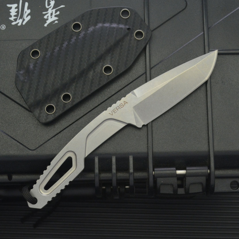Extrema Ratio VERSA  Knife Fixed Blade3.15" 8cr13mov Blade, Integrated steel Handles