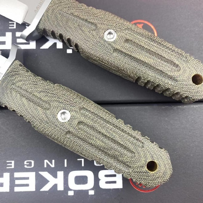 Boker Applegate-Fairbairn Knife 5.5 Premium Dagger 5-1/2" Blade with Micarta Handles