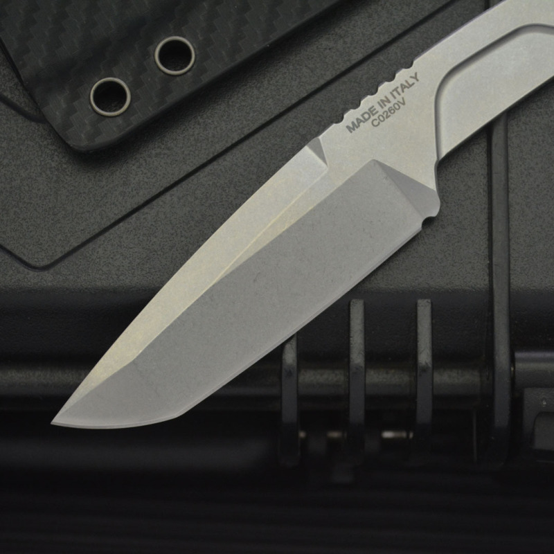 Extrema Ratio VERSA  Knife Fixed Blade3.15" 8cr13mov Blade, Integrated steel Handles