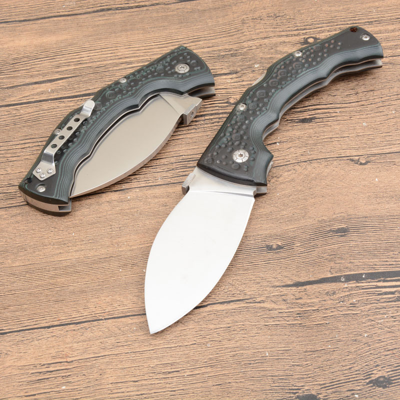 Cold Steel Giant Dog Legs Knife 4.02" 440C Folding Blade, Micarta Handles