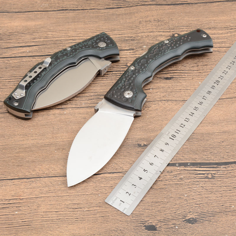 Cold Steel Giant Dog Legs Knife 4.02" 440C Folding Blade, Micarta Handles