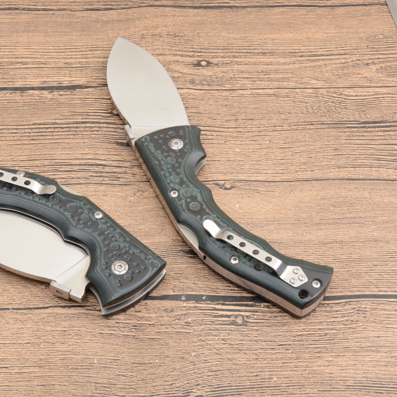 Cold Steel Giant Dog Legs Knife 4.02" 440C Folding Blade, Micarta Handles