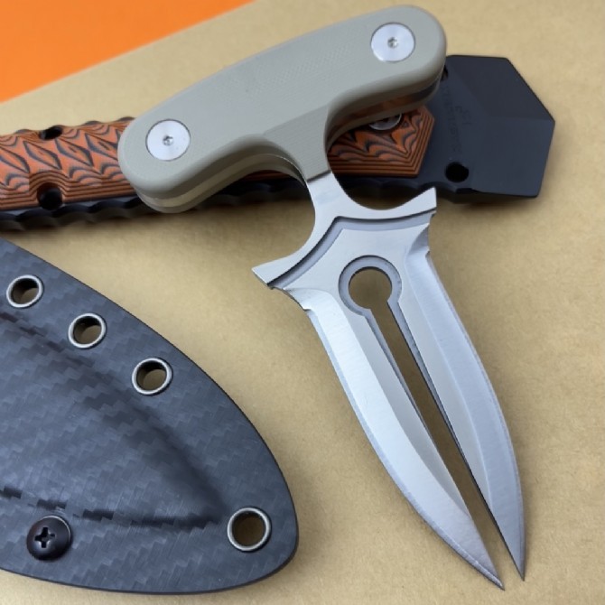 Mini Tactical Defender Knifes - Hand Spike Fixed Blade Knifes
