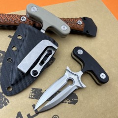 Mini Tactical Defender Knifes - Hand Spike Fixed Blade Knifes
