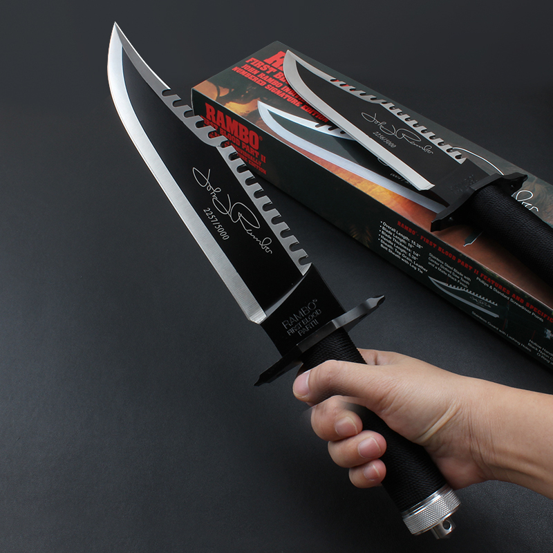 Rambo First Blood Part II Knife Fixed Blade