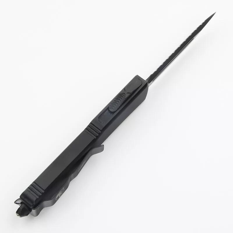 MT UTX-70 Ultratech Knives OTF AUTO Knifes 3.35" M390 Plain Blade, Aluminum Alloy Handles