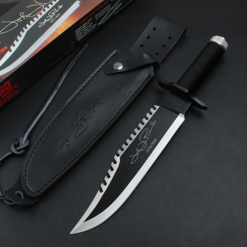 Rambo First Blood Part II Knife Fixed Blade