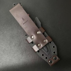 Miller Bros.BIsdes M27 Knife Fixed Blade 3.94" D2 Combo Tanto Blade, G10 Handles
