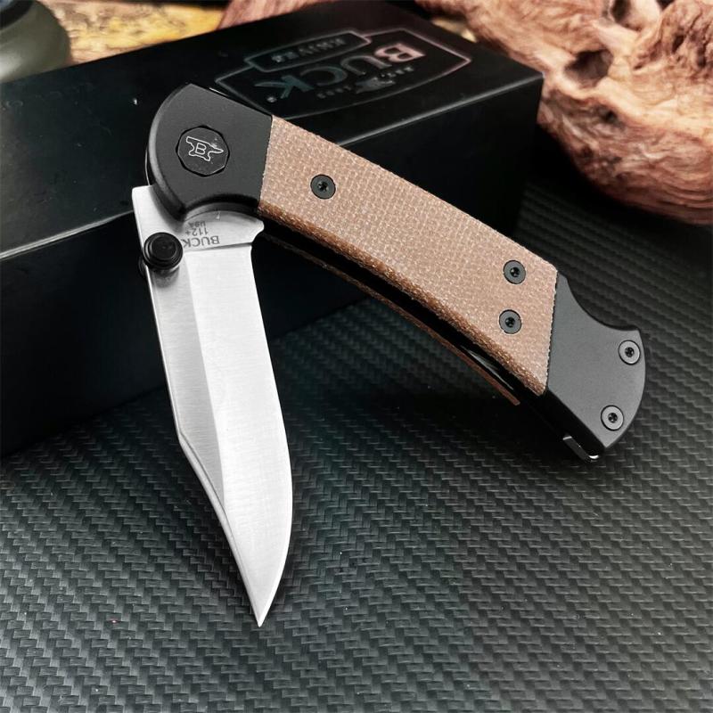 BK Brown 112 Knife Auto Otf Folding Blade