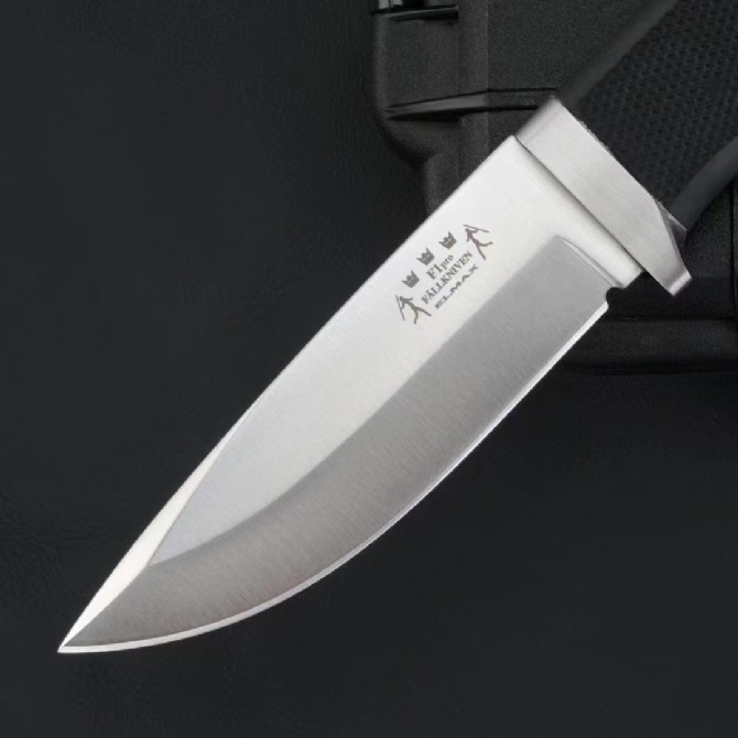 F1 Pro Knifes Survival Fixed Blade Knife 3.94" Satin Elmax Blade, TPR Handle and Sheath