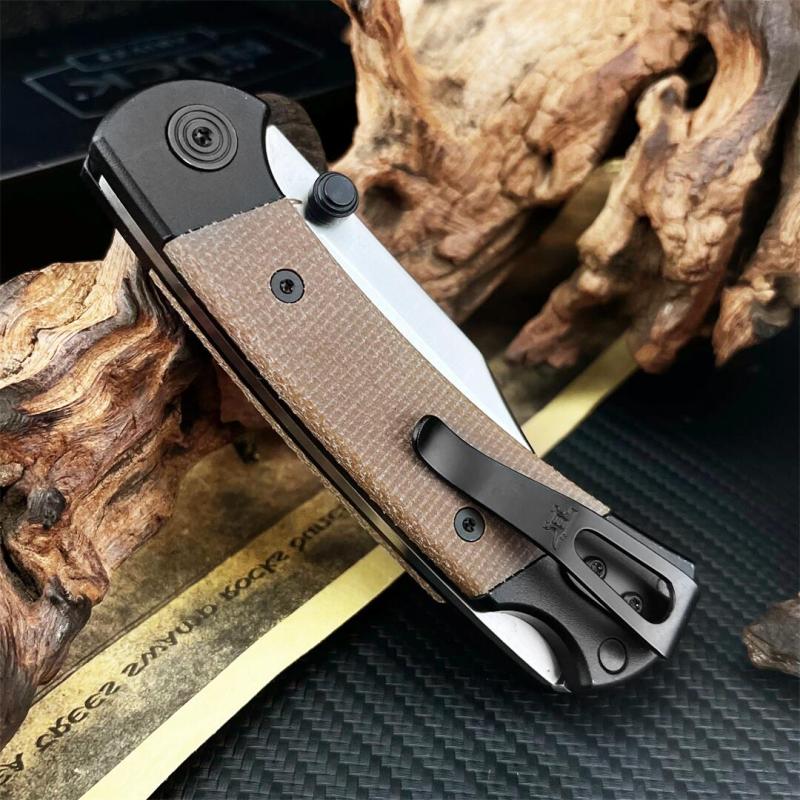 BK Brown 112 Knife Auto Otf Folding Blade