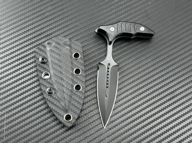MT Micro Knife Technology Sword emblem, Hand Prick