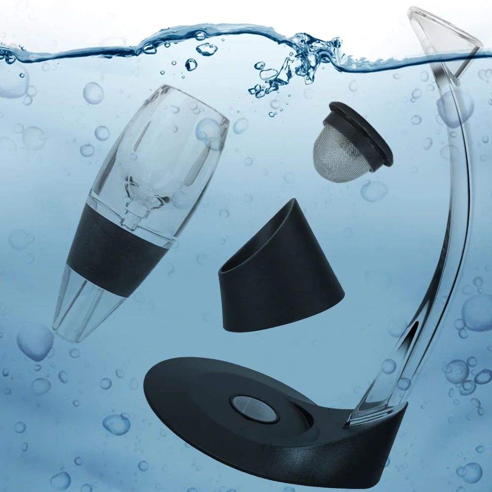 Aerating Wine Instantly Speedy Wine Decanter Glass Wine Air Aerator Spout Pourer