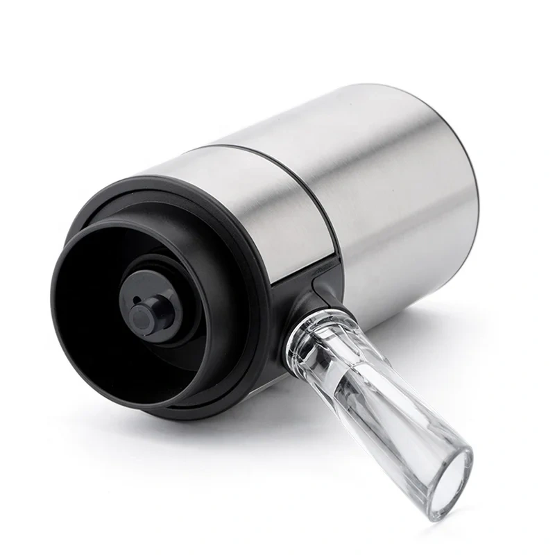 Portable Retractable Tube Stainless Steel One Touch Automatic Smart Decanter Dispenser Electric Wine Aerator Pourer
