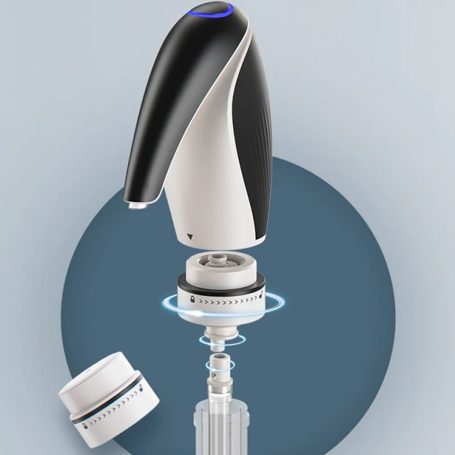 Wine Lovers Mini Automatic Cork Screw Wine Bottle Decanter Dispenser Gift Set Pourer Electric Wine Aerator