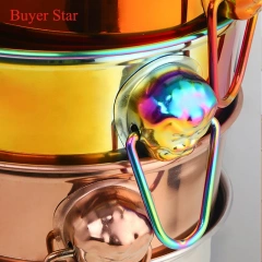 Buyer Star Stainless Steel Ice Bucket Red Wine Champagne Barrel Bar Ktv Ice Bucket Beer Champagne Bucket