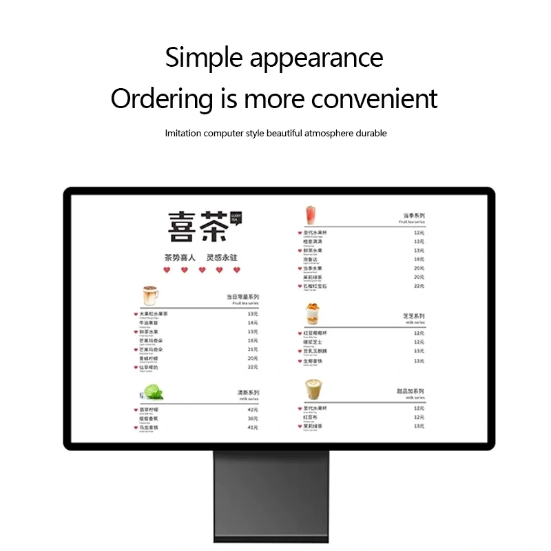 Outdoor LED Light Box Billboard Luminous Menu Display Board for Milk Tea Shop Bar & Restaurant Custom Design Price List Display