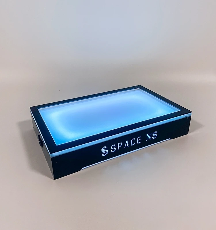 Led Acrylic wall Mounted Wine Racks LED Lighted Liquor Bottle Display Shelf LED Bar beer Shelves for Liquor