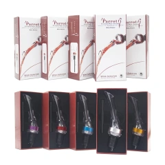 HUIJUE Factory Essential Wine Aerator Pourer Parrot Wine Aerating Pourer