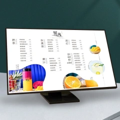LED light box luminous menu display card restaurant menu Seated table top bar