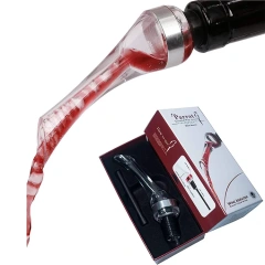 HUIJUE Factory Essential Wine Aerator Pourer Parrot Wine Aerating Pourer