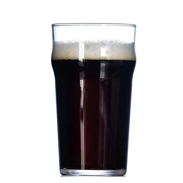 wholesale 570ml Home Easy Stacking Drinking Glasses British Pub Pilsner Pint Beer Glasses Pub Drinking Grant Pint Oversize Beer