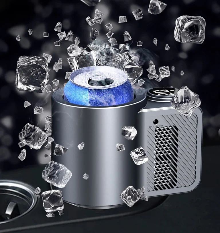 2022 amazon hot sale gift Car Accessories Smart Cup Car Cooling Cup Holder Car Cooling Cup