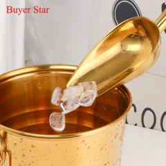 Buyer Star Stainless Steel Ice Bucket Red Wine Champagne Barrel Bar Ktv Ice Bucket Beer Champagne Bucket