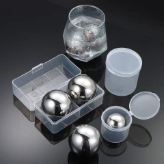 Stainless Steel 304 Ice Ball Metal Whiskey Cooling Chilling Stones Beverage Cooling Stones