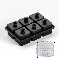 New Style Silicone Ice Ball Mold Silicone Ice Tray  Beautiful rhomboid Shaped Ball cube Ice Maker Mold