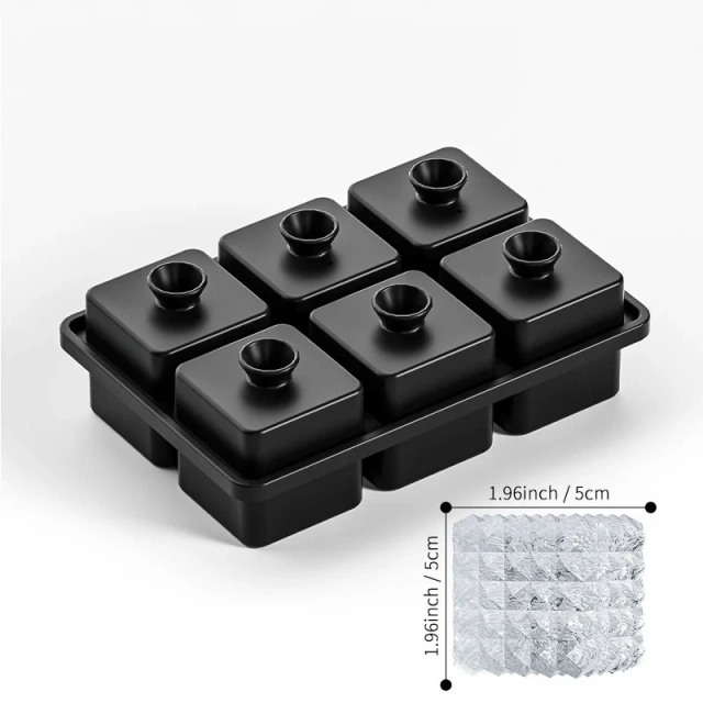 New Style Silicone Ice Ball Mold Silicone Ice Tray  Beautiful rhomboid Shaped Ball cube Ice Maker Mold