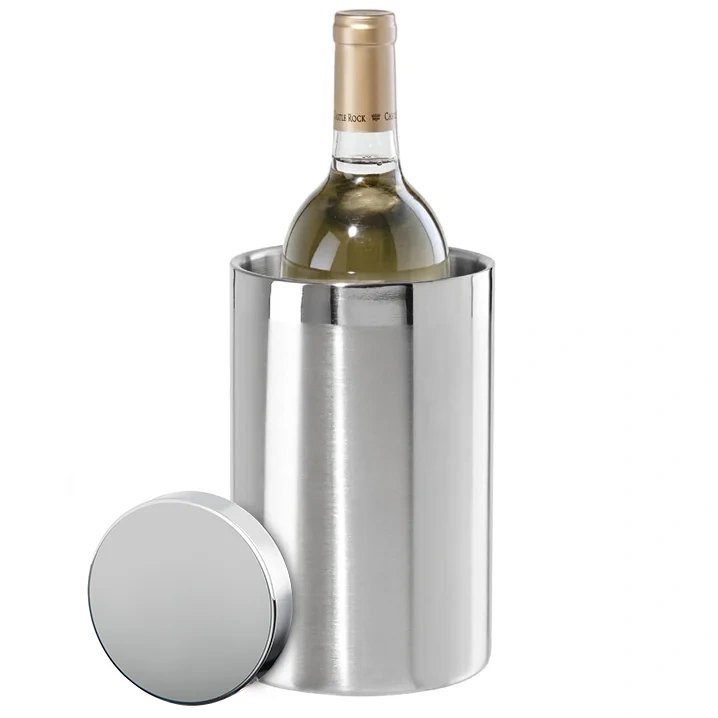 High Quality Stainless Steel Ice Bucket Double Walled Wine Chiller Wine Cooler Champagne Bucket