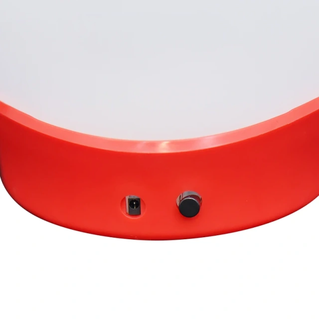 Waterproof luminous plastic LED ice bucket champagne ice bottle service tray for night club party events wedding