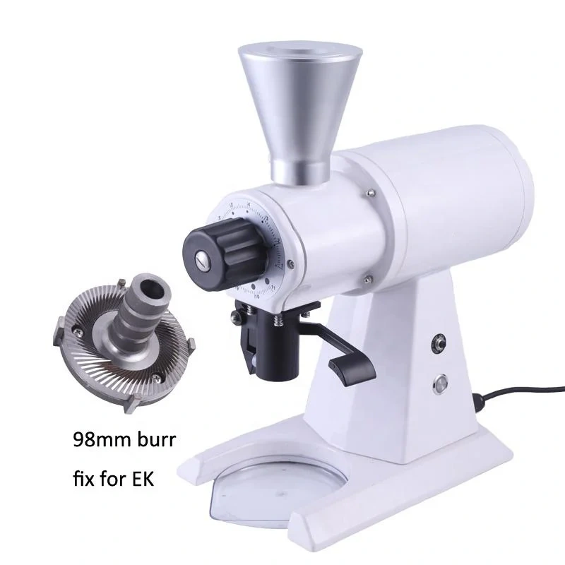 IT-C98PRO-DL-S EK43S Coffee Bean Grinder for Single Grinding Funnel Filter 98mm Stainless Steel/Titanium Coffee Grinder Thickness Adjusted,Commercial Coffee Machine Supplier | CE/UL Certified | ITOP Cafe,IT-C98PRO-DL-S EK43S Coffee Bean Grinder for Single Grinding Funnel Filter 98mm Stainless Steel/Titanium Coffee Grinder Thickness Adjusted