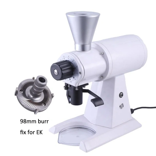 IT-C98PRO-DL-S EK43S Coffee Bean Grinder for Single Grinding Funnel Filter 98mm Stainless Steel/Titanium Coffee Grinder Thickness Adjusted,Commercial Coffee Machine Supplier | CE/UL Certified | ITOP Cafe,IT-C98PRO-DL-S EK43S Coffee Bean Grinder for Single Grinding Funnel Filter 98mm Stainless Steel/Titanium Coffee Grinder Thickness Adjusted