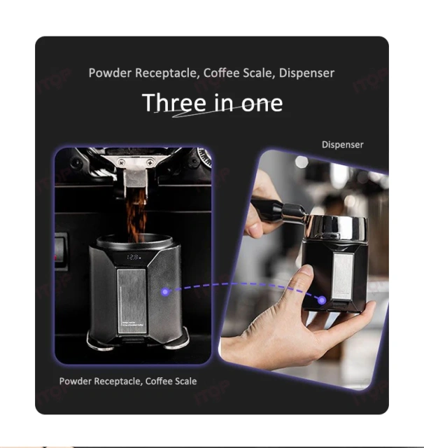 IT-DCS Powder Scale Coffee Powder Weighing Cup Powder Receptacle with Electronic Scale Coffee Powder Scale Cup Coffee Tool,Commercial Coffee Machine Supplier | CE/UL Certified | ITOP Cafe,IT-DCS Powder Scale Coffee Powder Weighing Cup Powder Receptacle with Electronic Scale Coffee Powder Scale Cup Coffee Tool