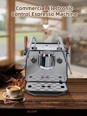 IT-CM-S1 Commercial Semi-Automatic Espresso Machine with PID Preinfusion Electronic Screen Control Storage Type Double Boiler,Commercial Coffee Machine Supplier | CE/UL Certified | ITOP Cafe,IT-CM-S1 Commercial Semi-Automatic Espresso Machine with PID Preinfusion Electronic Screen Control Storage Type Double Boiler