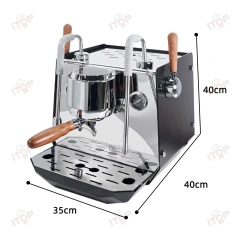 IT-CM-S1 Commercial Semi-Automatic Espresso Machine with PID Preinfusion Electronic Screen Control Storage Type Double Boiler,Commercial Coffee Machine Supplier | CE/UL Certified | ITOP Cafe,IT-CM-S1 Commercial Semi-Automatic Espresso Machine with PID Preinfusion Electronic Screen Control Storage Type Double Boiler