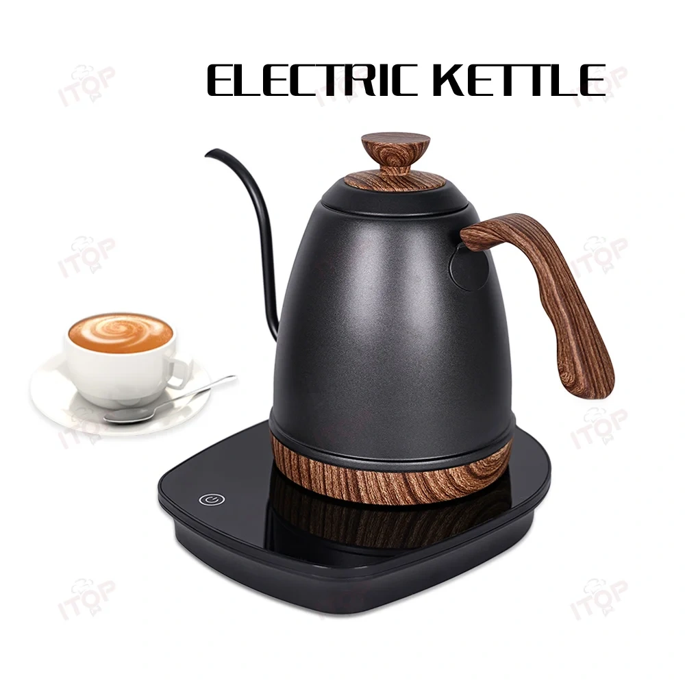 IT-POK Artisan Electric Gooseneck Kettle to-the-degree Temperature Control Heating Kettle Electric Pour-Over Kettle,Commercial Coffee Machine Supplier | CE/UL Certified | ITOP Cafe,IT-POK Artisan Electric Gooseneck Kettle to-the-degree Temperature Control Heating Kettle Electric Pour-Over Kettle