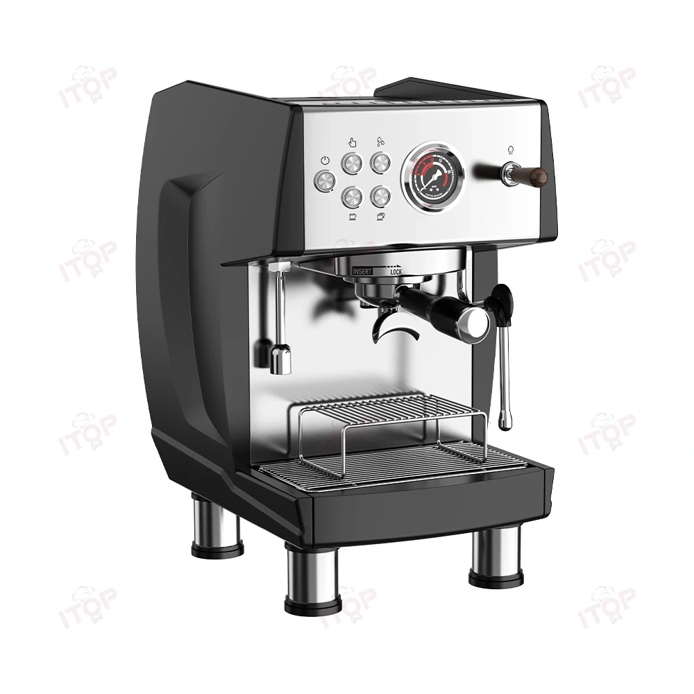 IT-CM-808 9Bar Commercial Espresso Coffee Maker 2 ULKA Pump 3 Boilers PID Temperature Control Semi-automatic Coffee Machine,Commercial Coffee Machine Supplier | CE/UL Certified | ITOP Cafe,IT-CM-808 9Bar Commercial Espresso Coffee Maker 2 ULKA Pump 3 Boilers PID Temperature Control Semi-automatic Coffee Machine