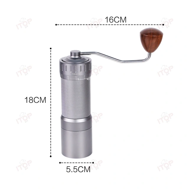 IT-HG48 Manual Coffee Bean Grinder 7 Core Ghost Tooth Cone Burr  Espresso Hand Grinder Pour over Coffee Mill,Commercial Coffee Machine Supplier | CE/UL Certified | ITOP Cafe,IT-HG48 Manual Coffee Bean Grinder 7 Core Ghost Tooth Cone Burr  Espresso Hand Grinder Pour over Coffee Mill