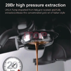 IT-ATC-11 3in1 Semi-automatic Espresso Maker with Grinder Milk Froth Double Pump Double Boiler PID+NTC for Espresso Cappuccino,Commercial Coffee Machine Supplier | CE/UL Certified | ITOP Cafe,IT-ATC-11 3in1 Semi-automatic Espresso Maker with Grinder Milk Froth Double Pump Double Boiler PID+NTC for Espresso Cappuccino
