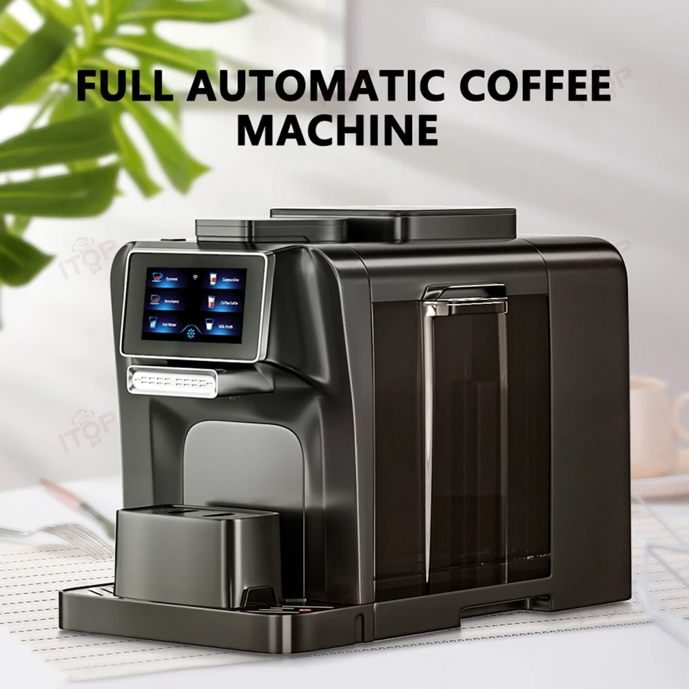 IT-AC-T6 Fully Automatic Coffee Maker 11 Type Fancy Coffee Electronic Refrigerated Milk Tank Latte Espresso Coffee Machine,Commercial Coffee Machine Supplier | CE/UL Certified | ITOP Cafe,IT-AC-T6 Fully Automatic Coffee Maker 11 Type Fancy Coffee Electronic Refrigerated Milk Tank Latte Espresso Coffee Machine