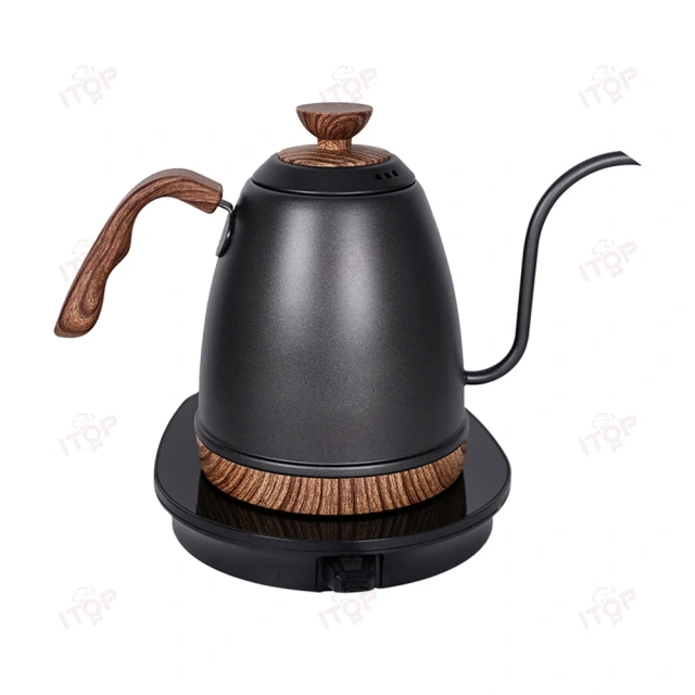 IT-POK Artisan Electric Gooseneck Kettle to-the-degree Temperature Control Heating Kettle Electric Pour-Over Kettle,Commercial Coffee Machine Supplier | CE/UL Certified | ITOP Cafe,IT-POK Artisan Electric Gooseneck Kettle to-the-degree Temperature Control Heating Kettle Electric Pour-Over Kettle