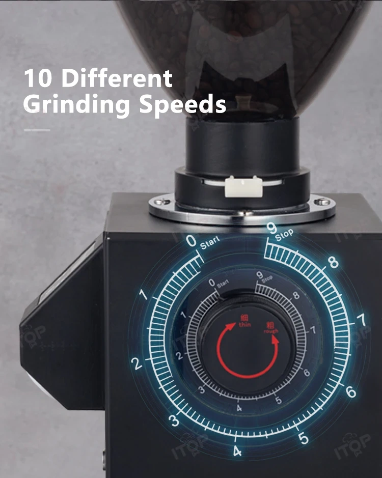 IT-CG-64R ITOP Electric Grinder 64mm Flat Burr Grinder Quantitative Grinding Espresso Grinder Coffee Bean Grinder Miller 220V 110V,Commercial Coffee Machine Supplier | CE/UL Certified | ITOP Cafe,IT-CG-64R ITOP Electric Grinder 64mm Flat Burr Grinder Quantitative Grinding Espresso Grinder Coffee Bean Grinder Miller 220V 110V