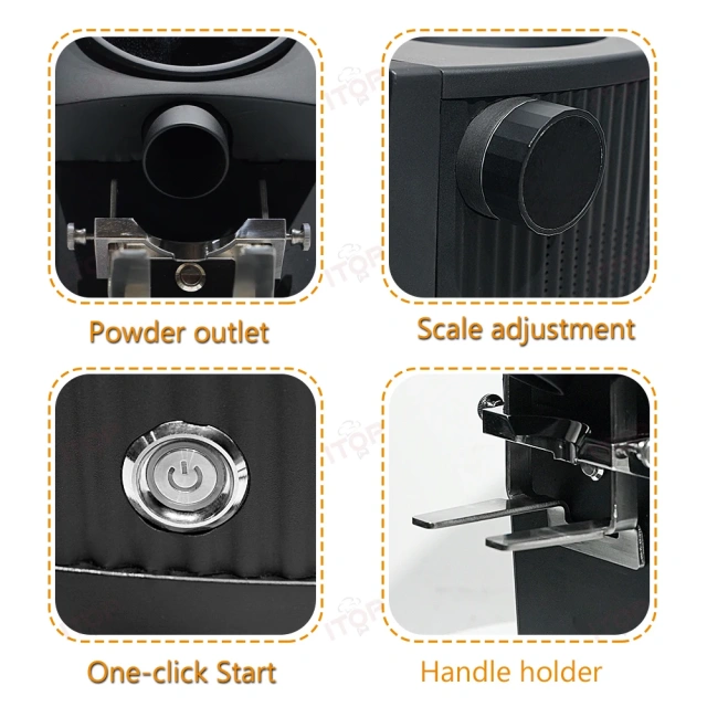 IT-GE83 Commercial Coffee Bean Grinder Plasma Static Elimination Design 83mm Flat Burr Electric Espresso Coffee Bean Miller,Commercial Coffee Machine Supplier | CE/UL Certified | ITOP Cafe,IT-GE83 Commercial Coffee Bean Grinder Plasma Static Elimination Design 83mm Flat Burr Electric Espresso Coffee Bean Miller