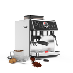 IT-ATC-11 3in1 Semi-automatic Espresso Maker with Grinder Milk Froth Double Pump Double Boiler PID+NTC for Espresso Cappuccino,Commercial Coffee Machine Supplier | CE/UL Certified | ITOP Cafe,IT-ATC-11 3in1 Semi-automatic Espresso Maker with Grinder Milk Froth Double Pump Double Boiler PID+NTC for Espresso Cappuccino