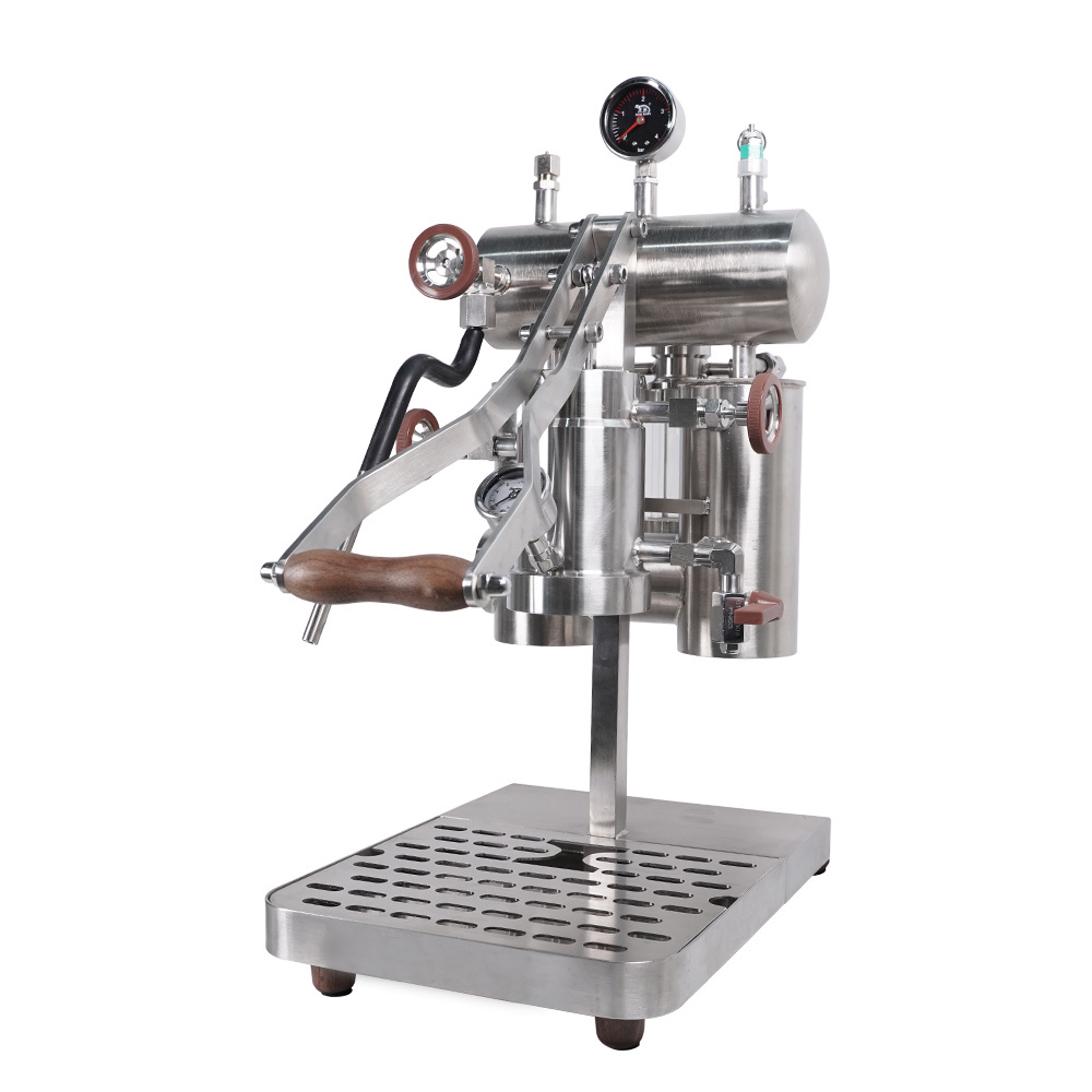 Alm Kopi Espresso-4 Manual Variable Pressure Coffee Machine Lever Coffee Machine Flame and Electric Energy Supply Espresso Maker,Commercial Coffee Machine Supplier | CE/UL Certified | ITOP Cafe,Alm Kopi Espresso-4 Manual Variable Pressure Coffee Machine Lever Coffee Machine Flame and Electric Energy Supply Espresso Maker